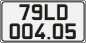 License plate of Vietnam, Specialty plates