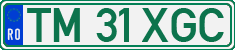 License plate of Romania, Regular plates