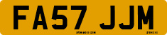 License plate of the United Kingdom, 2001 year system