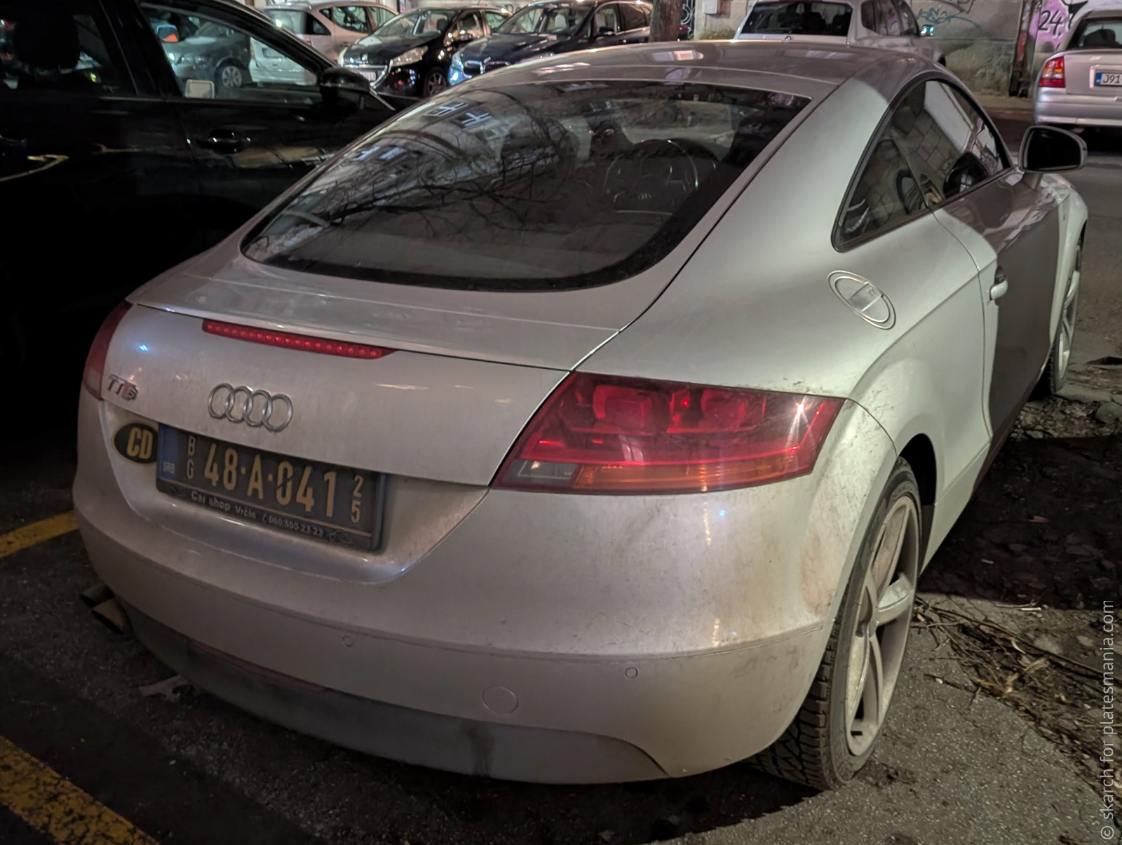 BG 48-A-041, Audi TT 2nd gen Coupé (8J3), 2006–2014