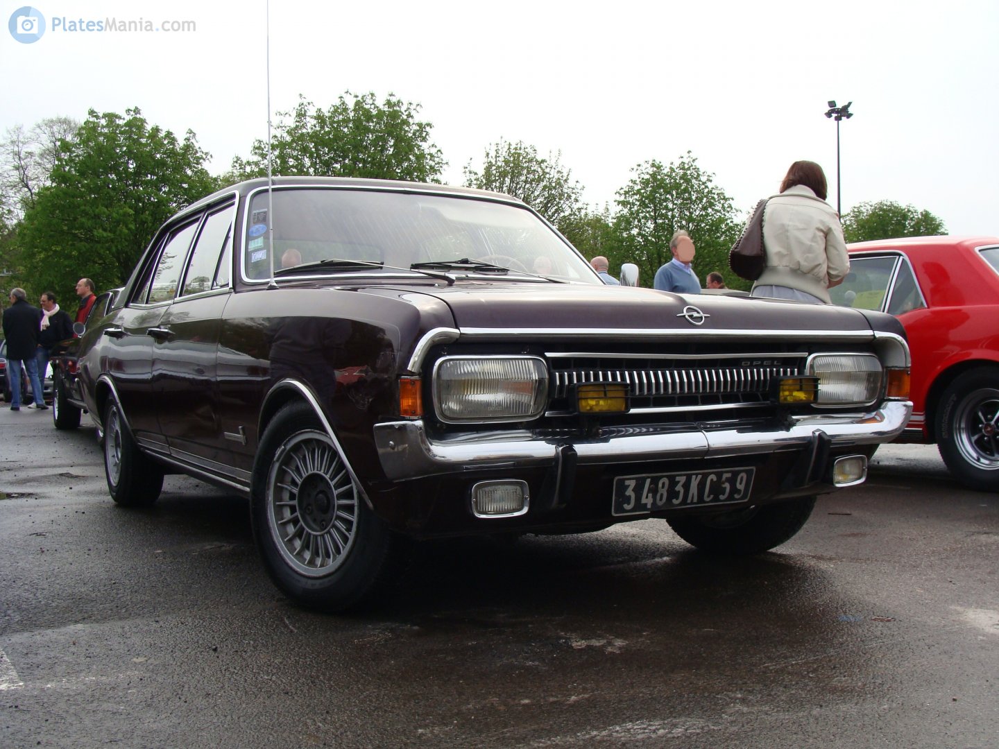 3483 KC 59, Opel Commodore 1st gen Sedan (A), 1967–1972