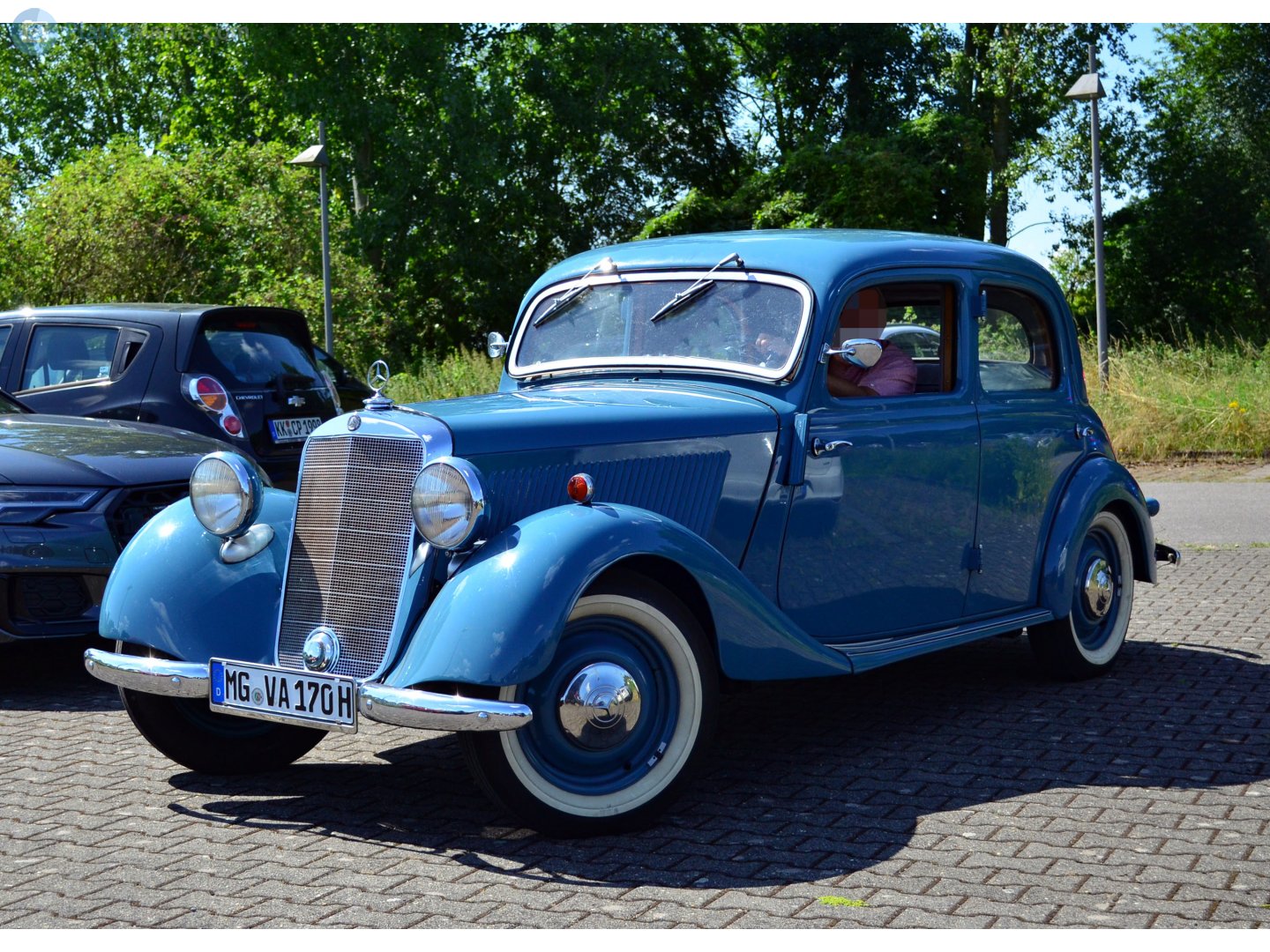 MG VA 170 H, Mercedes-Benz 170 170 V 2-door Limousine (W136), 1936–1942