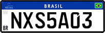 License plate of Brazil, Private owners (Mercosul)