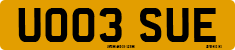 License plate of the United Kingdom, 2001 year system