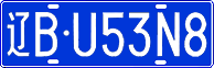 License plate of China, Cars