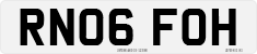 License plate of the United Kingdom, 2001 year system