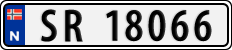 License plate of Norway, Cars