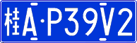 License plate of China, Cars