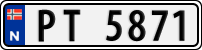 License plate of Norway, Trailers, motorcycles, special vehicles