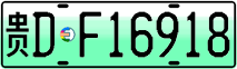 License plate of China, Electric vehicles