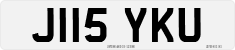 License plate of the United Kingdom, 1983 year system