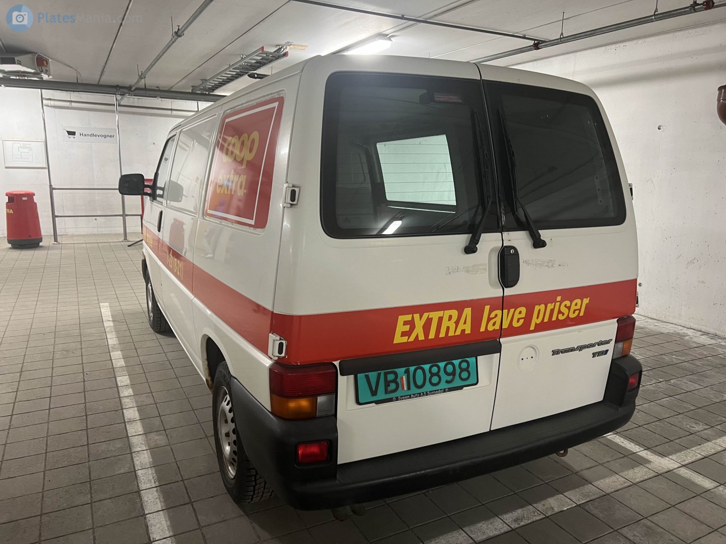 VB 10898, Volkswagen Transporter 4th gen Van (T4) (70/7D), 1990–2003