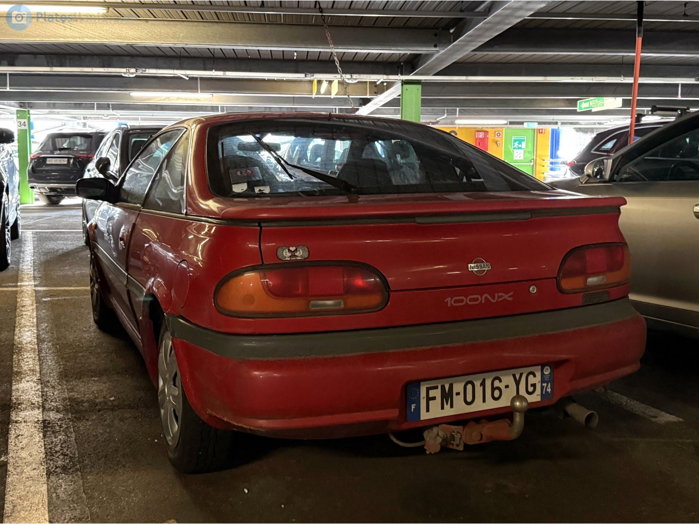 FM-016-YG, Nissan 100NX 1st gen (B13), 1990–1996