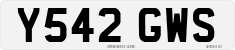 License plate of the United Kingdom, 1983 year system