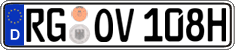 German license plate, Plates for oldtimers (type 