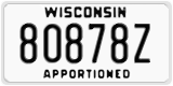 Wisconsin, Apportioned (12345A)