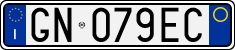 License plate of Italy, Cars (1994 year series)