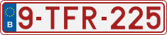 License plate of Belgium, Vanity Plates (2010)