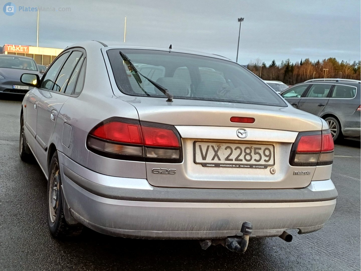 VX 22859, Mazda 626 5th gen Liftback (GF; Global-market), 1997–2002