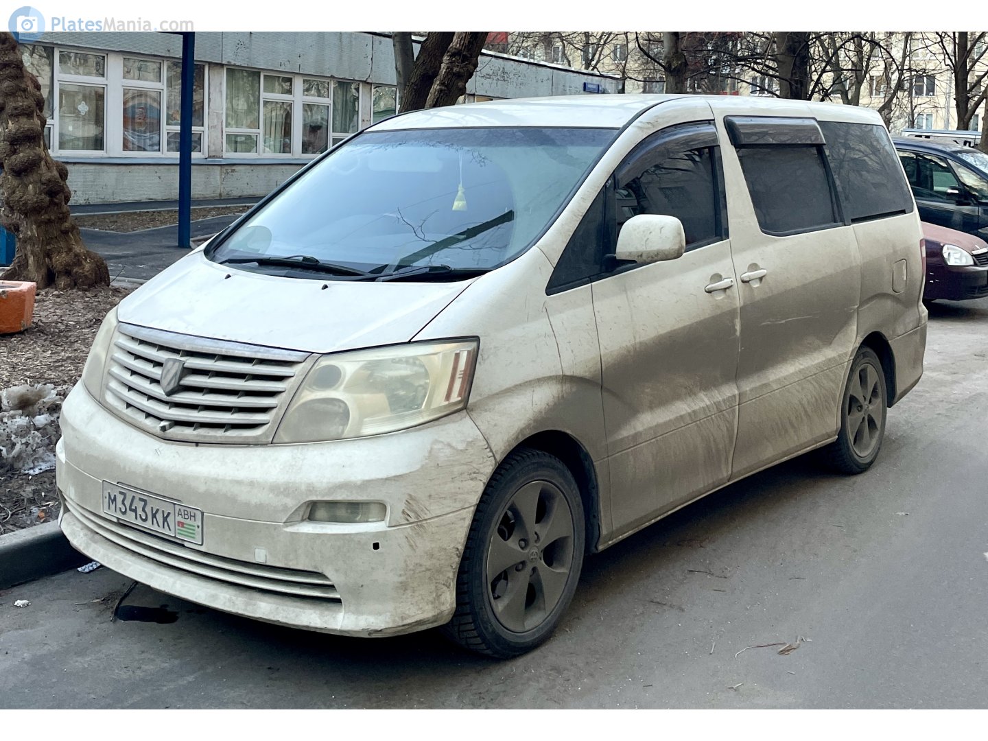 м 343 кк, Toyota Alphard 1st gen (G/V) (AH10), 2002–2008