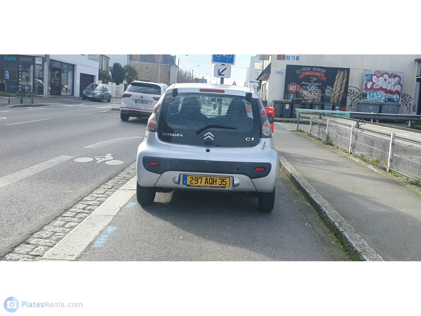 297 AQH 35, Citroёn C1 1st gen 5-door Hatch (B0), 2005–2014