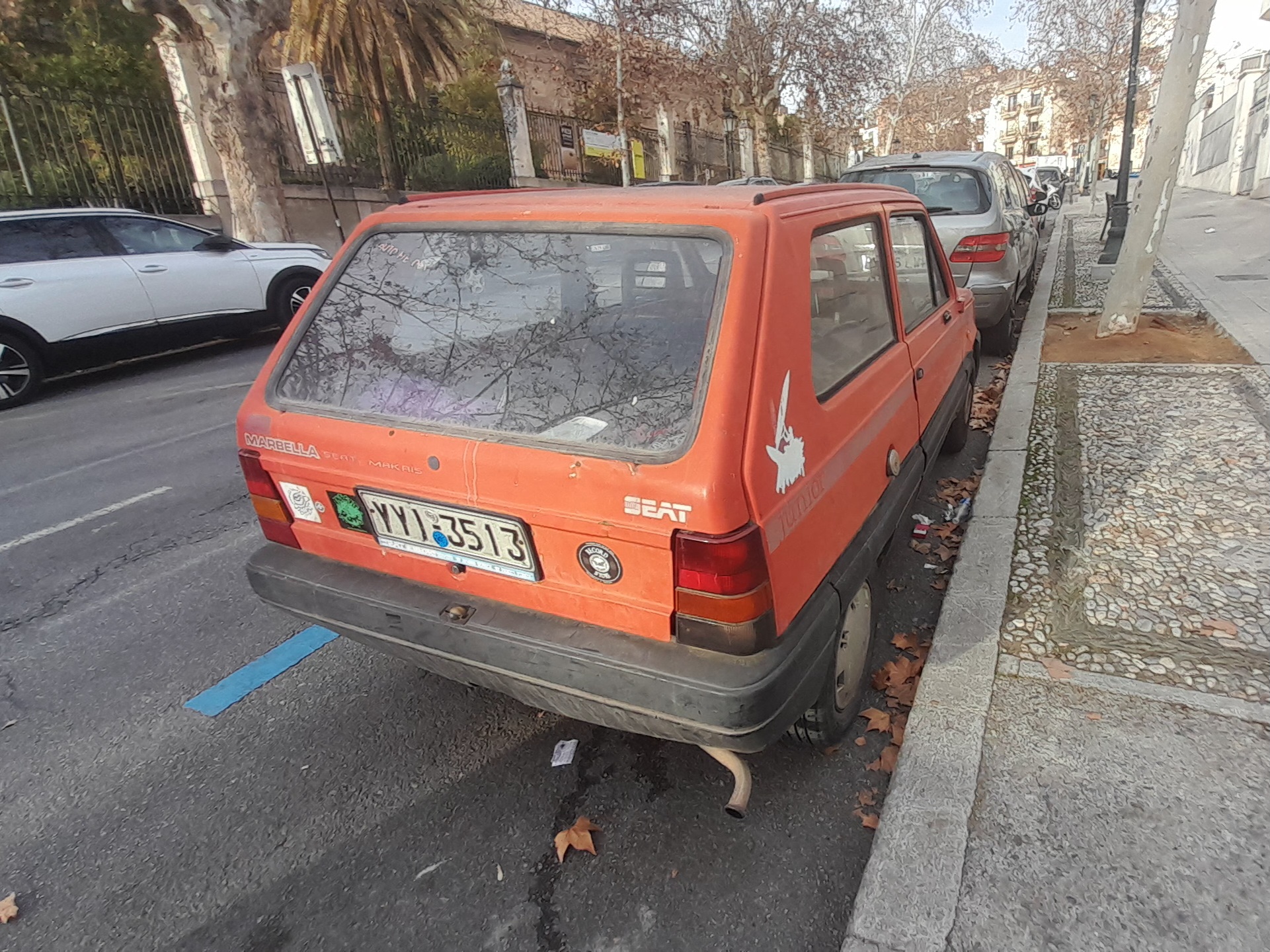 YYI-3513, SEAT Marbella 1st gen (028), 1986–1998