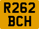 License plate of the United Kingdom, 1983 year system