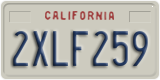 California, Passenger Car (1ABC234)