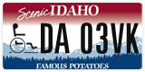 Idaho, Vehicles for disabled persons