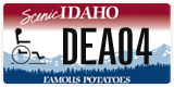 Idaho, Vehicles for disabled persons