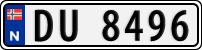 License plate of Norway, Trailers, motorcycles, special vehicles