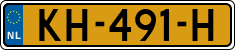 License plate of the Netherlands, Cars