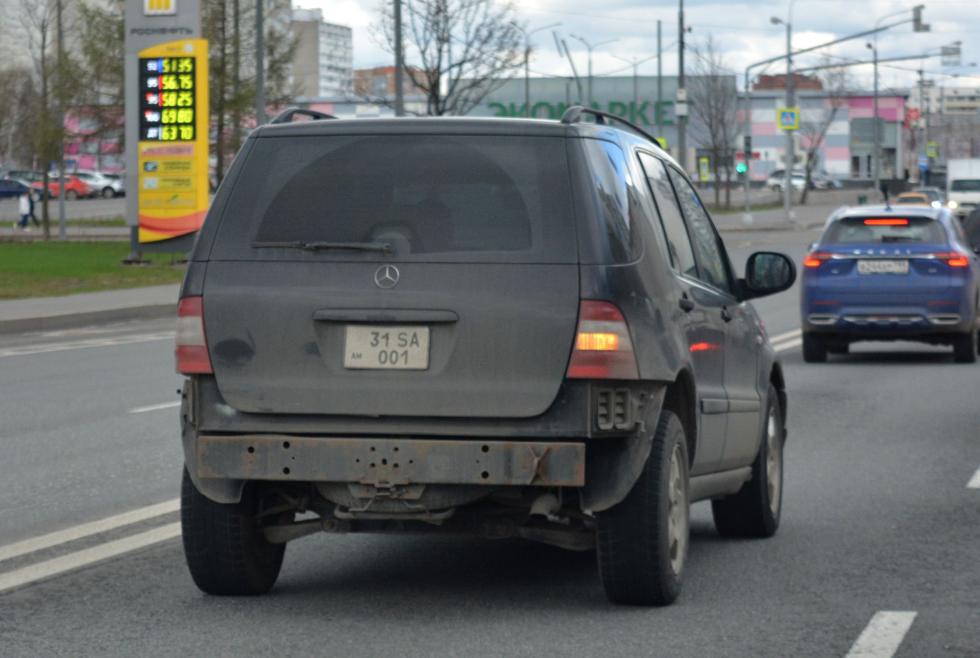 31 SA 001, Mercedes-Benz M-Klasse 1st gen (W163), 1997–2005