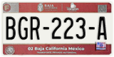 Baja California, Cars (AAA-000-A)