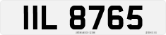 License plate of the United Kingdom, Northern Ireland (1966)