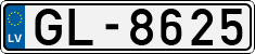 License plate of Latvia, Regular car plates
