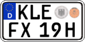 German license plate, Plates for oldtimers (type 