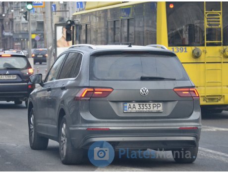AA 3353 PP, Volkswagen Tiguan