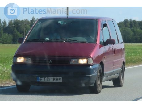 FTD 869, Citroёn Evasion