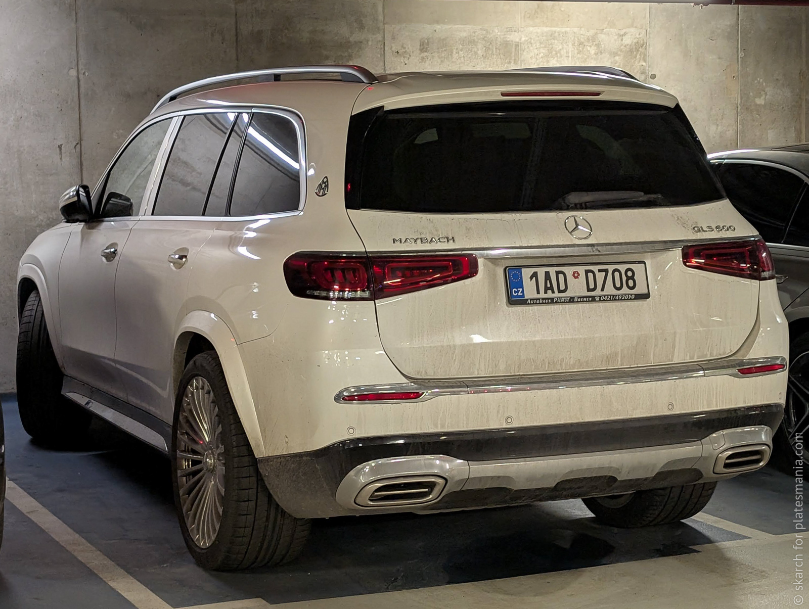 1AD D708, Mercedes-Benz GLS-Klasse 2nd gen Maybach (X167), 2020–2023