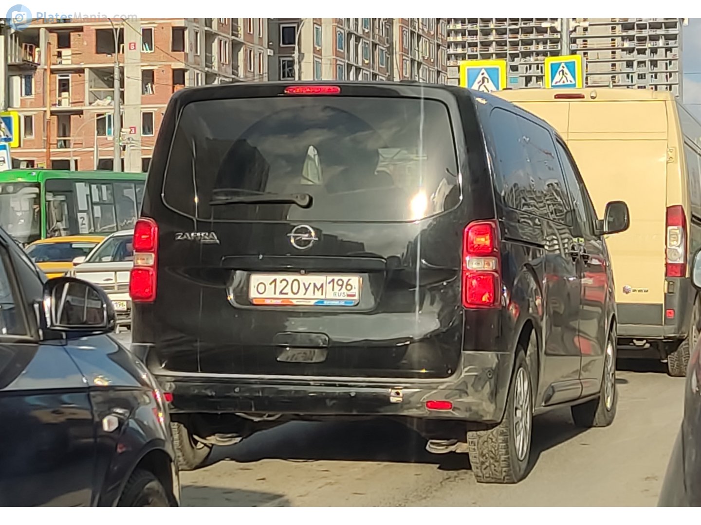 о 120 ум 196, Opel Zafira Life 1st gen (K0), 2019–2024