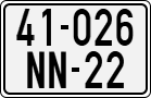 License plate of Vietnam, Diplomatic