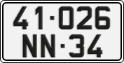 License plate of Vietnam, Diplomatic