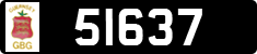 License plate of Guernsey, Regular plates