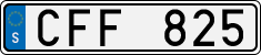 License plate of Sweden, Regular plates
