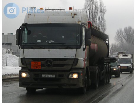 о784нх750, Mercedes-Benz Actros