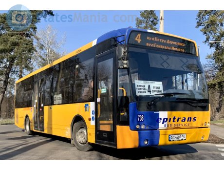 AC 4207 EK, Berkhof VDL Ambassador 200
