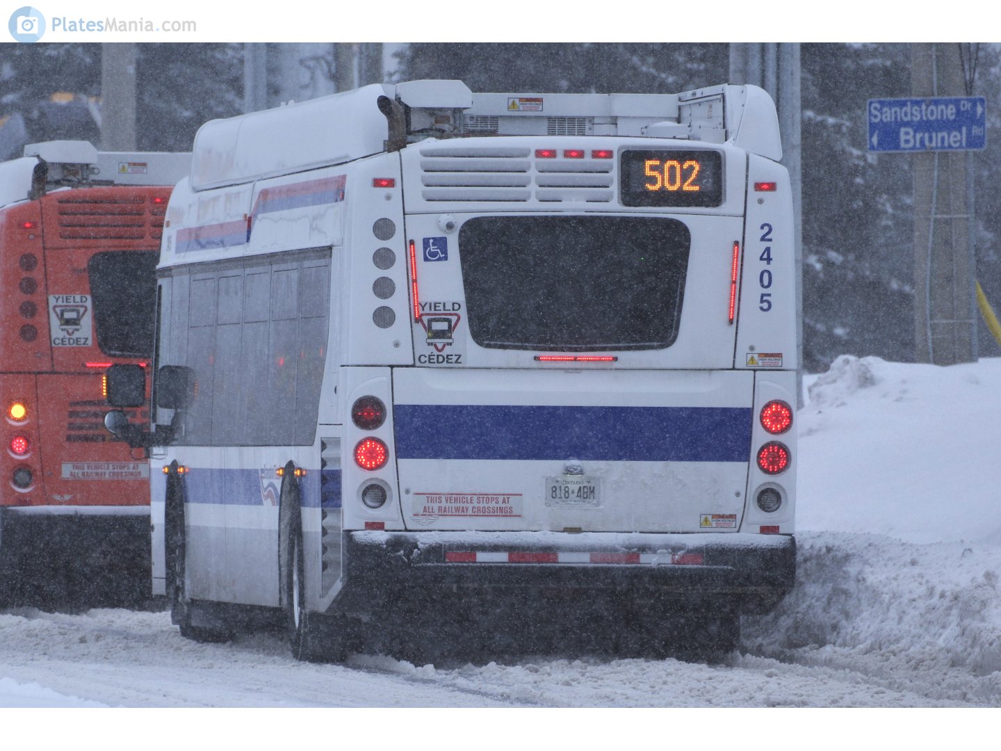 818-4BM, New Flyer XDE40 