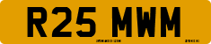 License plate of the United Kingdom, 1983 year system