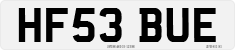 License plate of the United Kingdom, 2001 year system